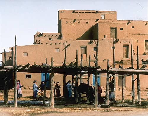 Preparations, Taos Pueblo