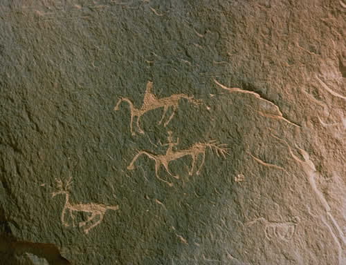 Two Riders, Canyon De Chelly