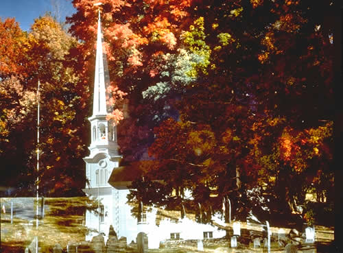 Pilgrim Church In The Fall