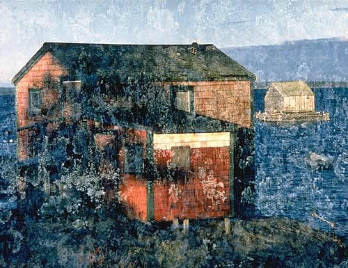 Boathouse, Houseboat, Gull