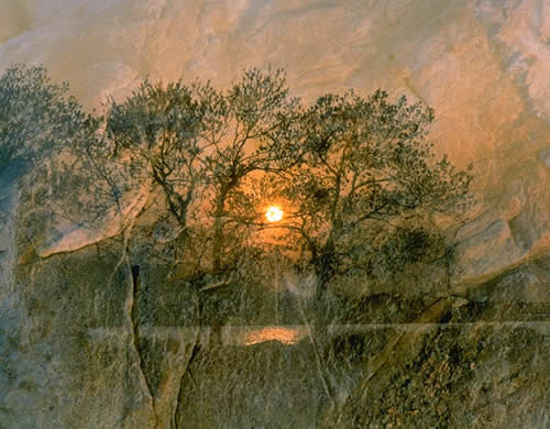 Pocasset Sunset In Stone